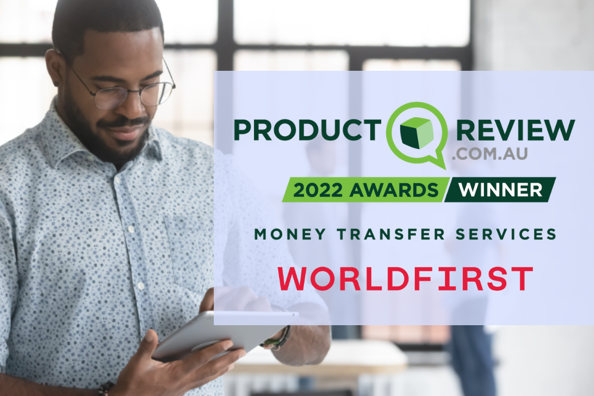 WorldFirst wins Best Money Transfer Service